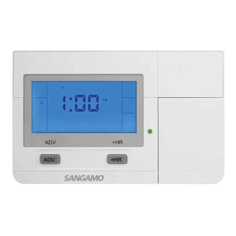 Sangamo Choice+ 1 Channel 24 Hour / 7 Day Digital Programmer White