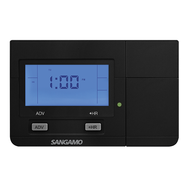 Sangamo Choice+ 1 Channel 24 Hour / 7 Day Digital Programmer Black