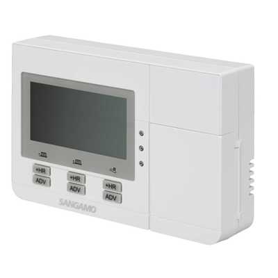 Sangamo Choice+ 3 Channel 24 Hour / 7 Day Digital Programmer White