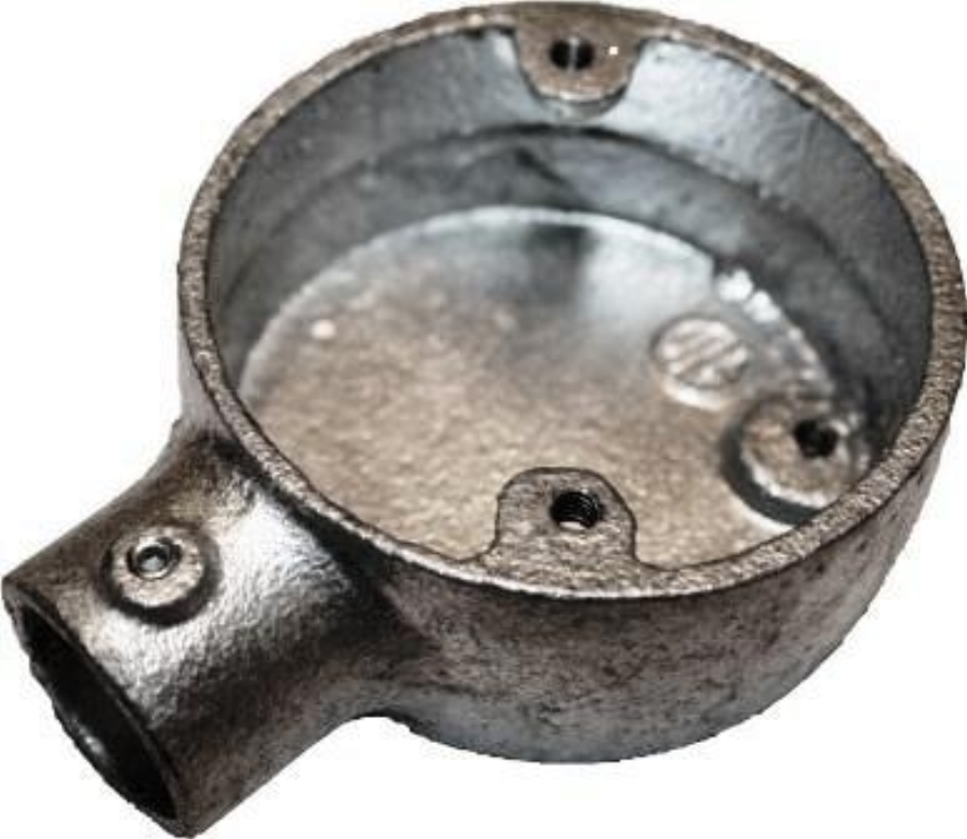 Conlok 20mm Galvanised Terminal End Box