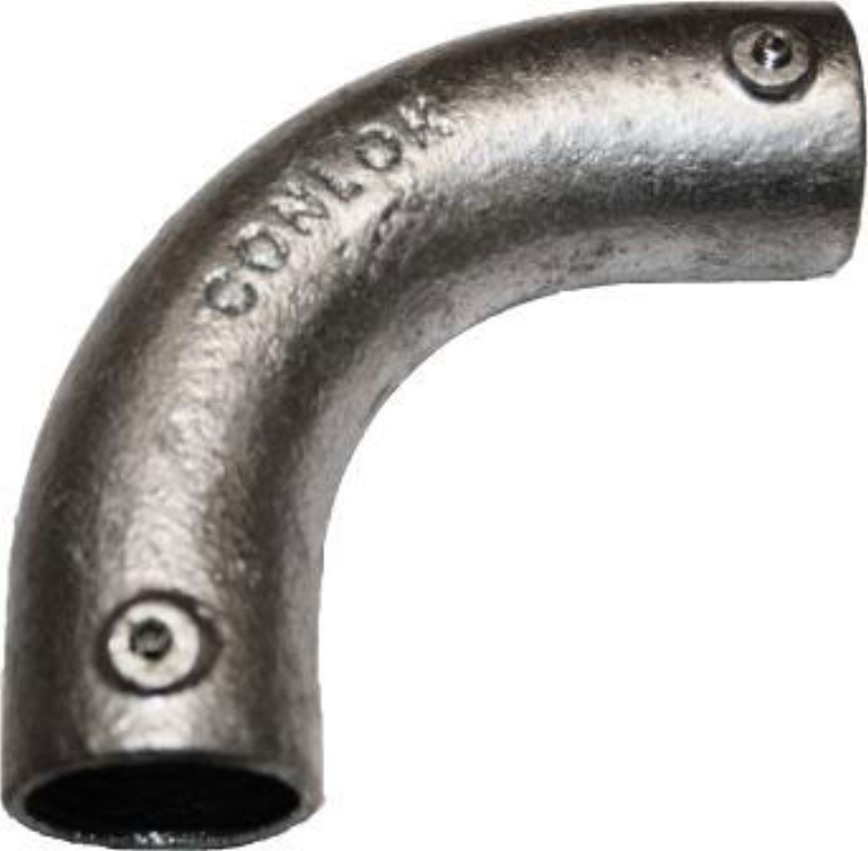 Conlok 20mm Galvanised Quick Fit Bend