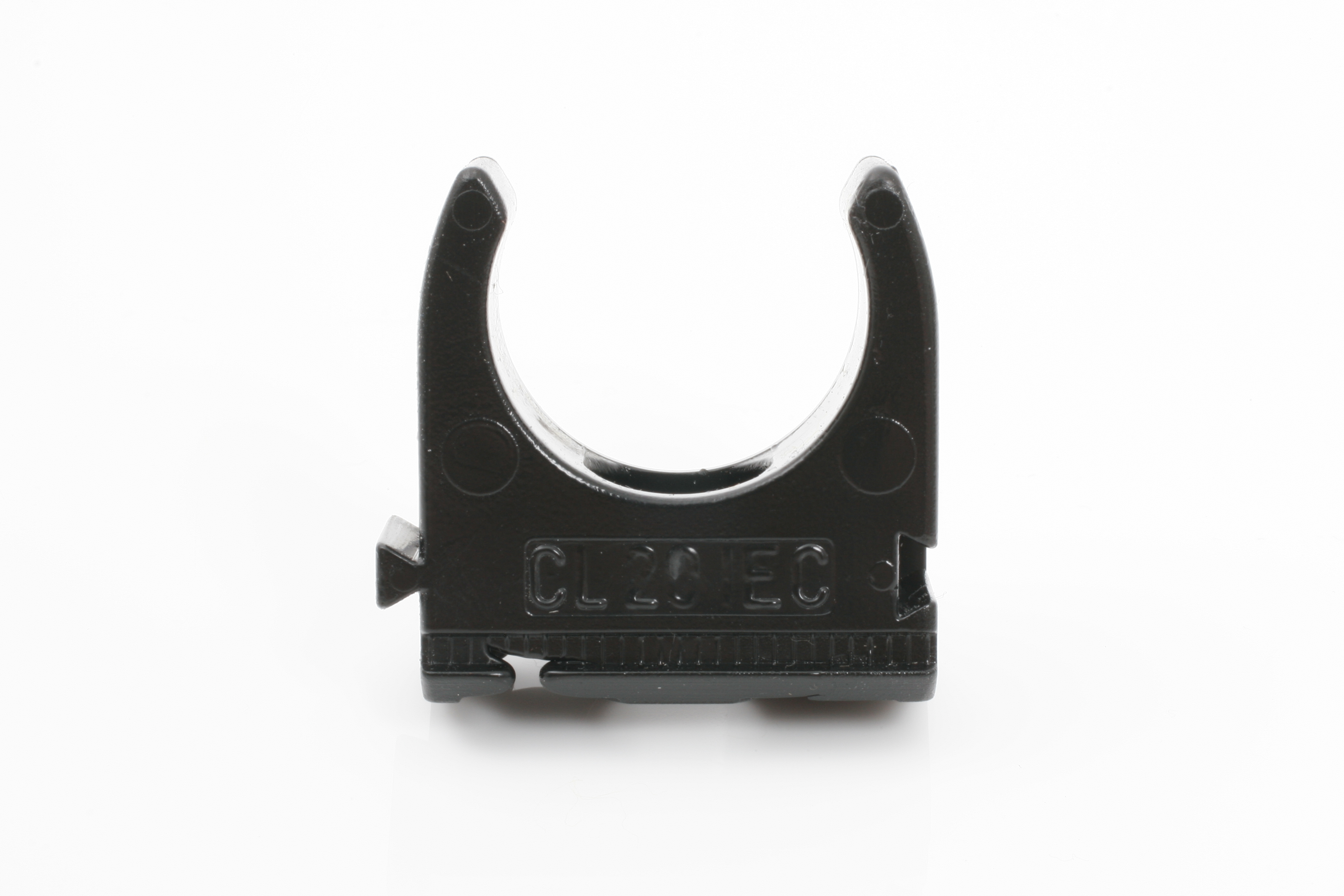 Term Tech 25mm Conduit Clip Black