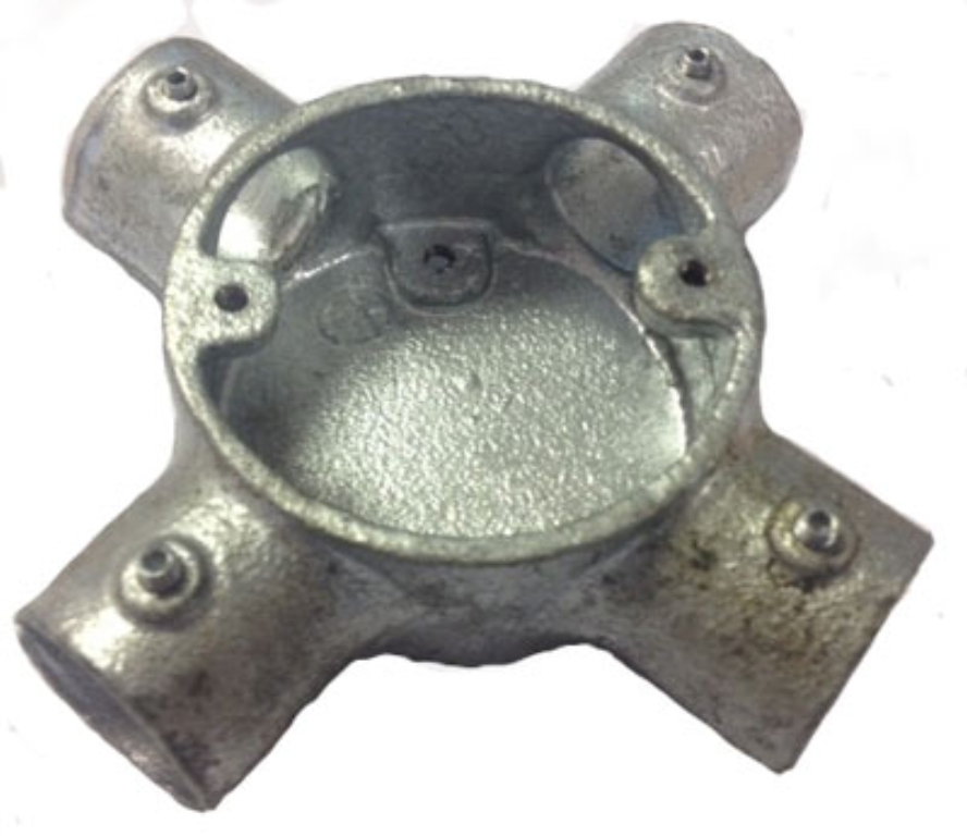 Conlok 20mm Galvanised Intersection Box