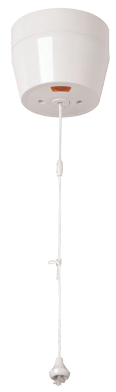 Click Mode 50A DP Round Pull Cord Switch with Neon & Pattress White