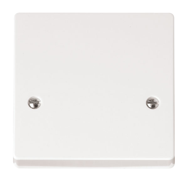 Click Mode 45A 1 Gang Cooker Connection Plate White