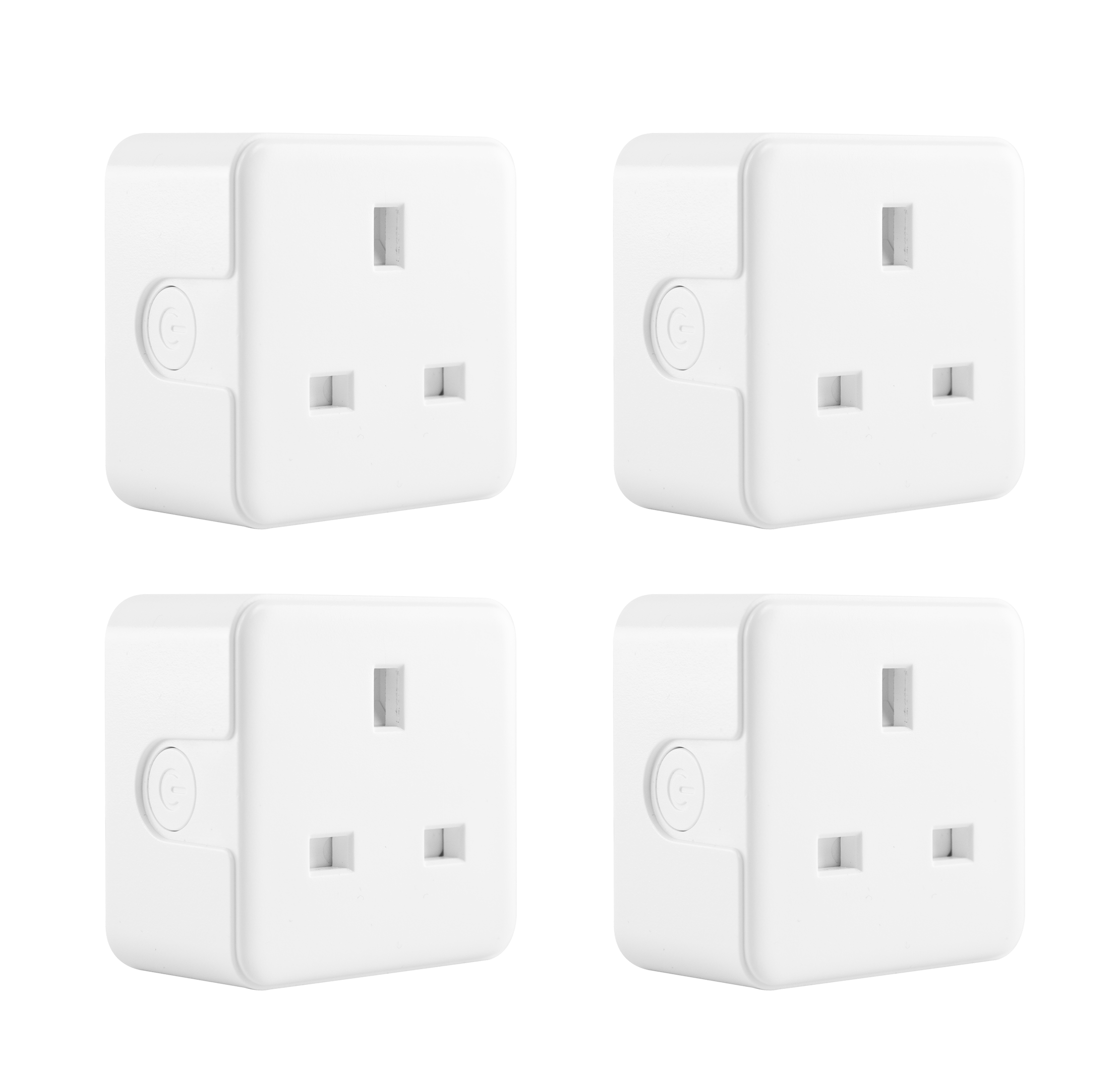 Click Smart+ 13A Zigbee Smart 4 x Plug in Wifi Socket Kit