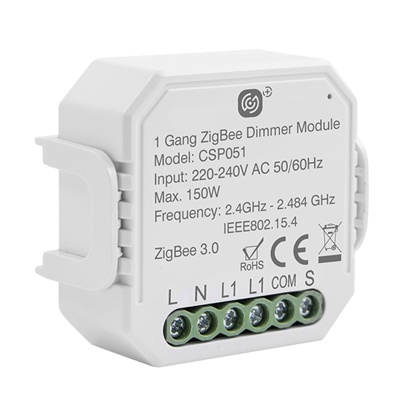 Click Smart+ 1 Gang 150W Smart Dimming Receiver