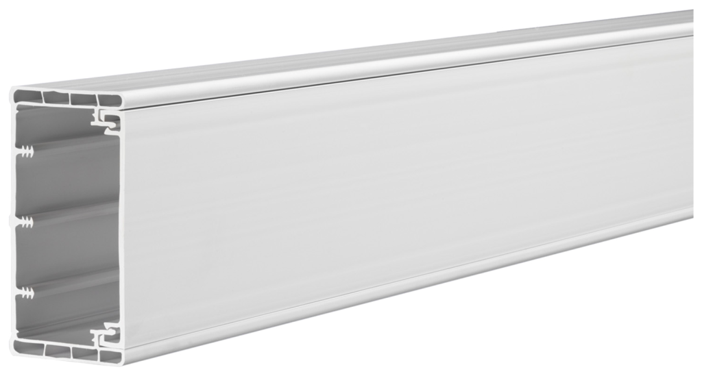 Mita 100mm x 50mm Multicompartment Dado Trunking (3m Length)