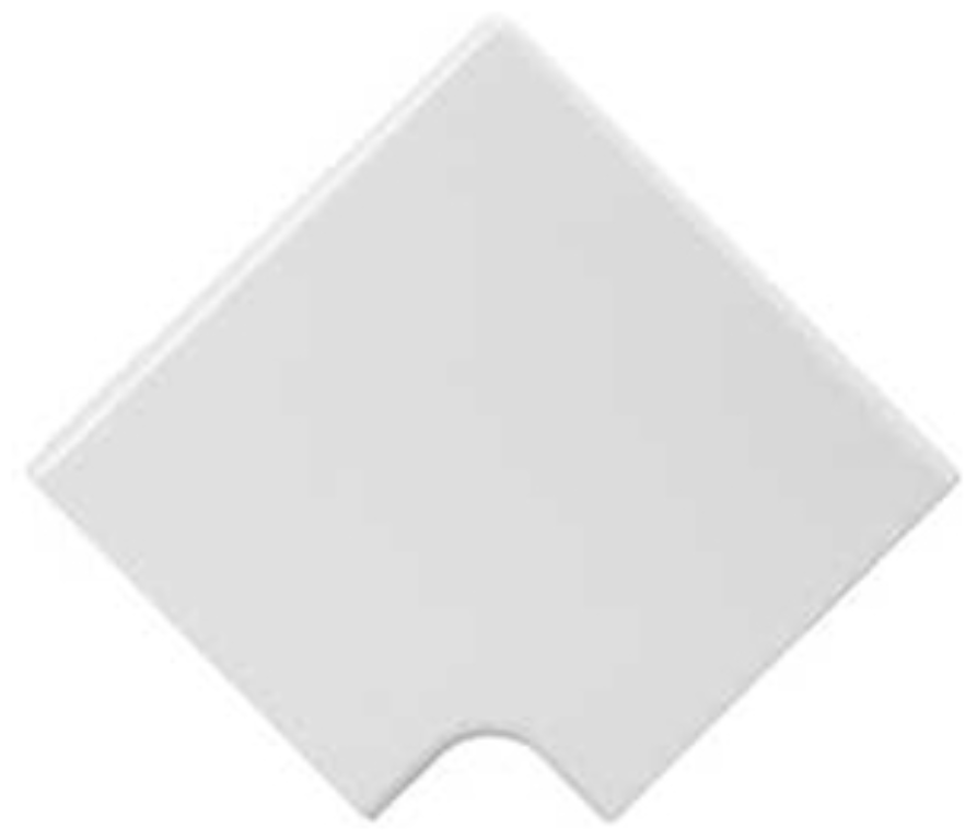 Mita 100mm x 50mm Dado Trunking Standard Flat Angle Bend