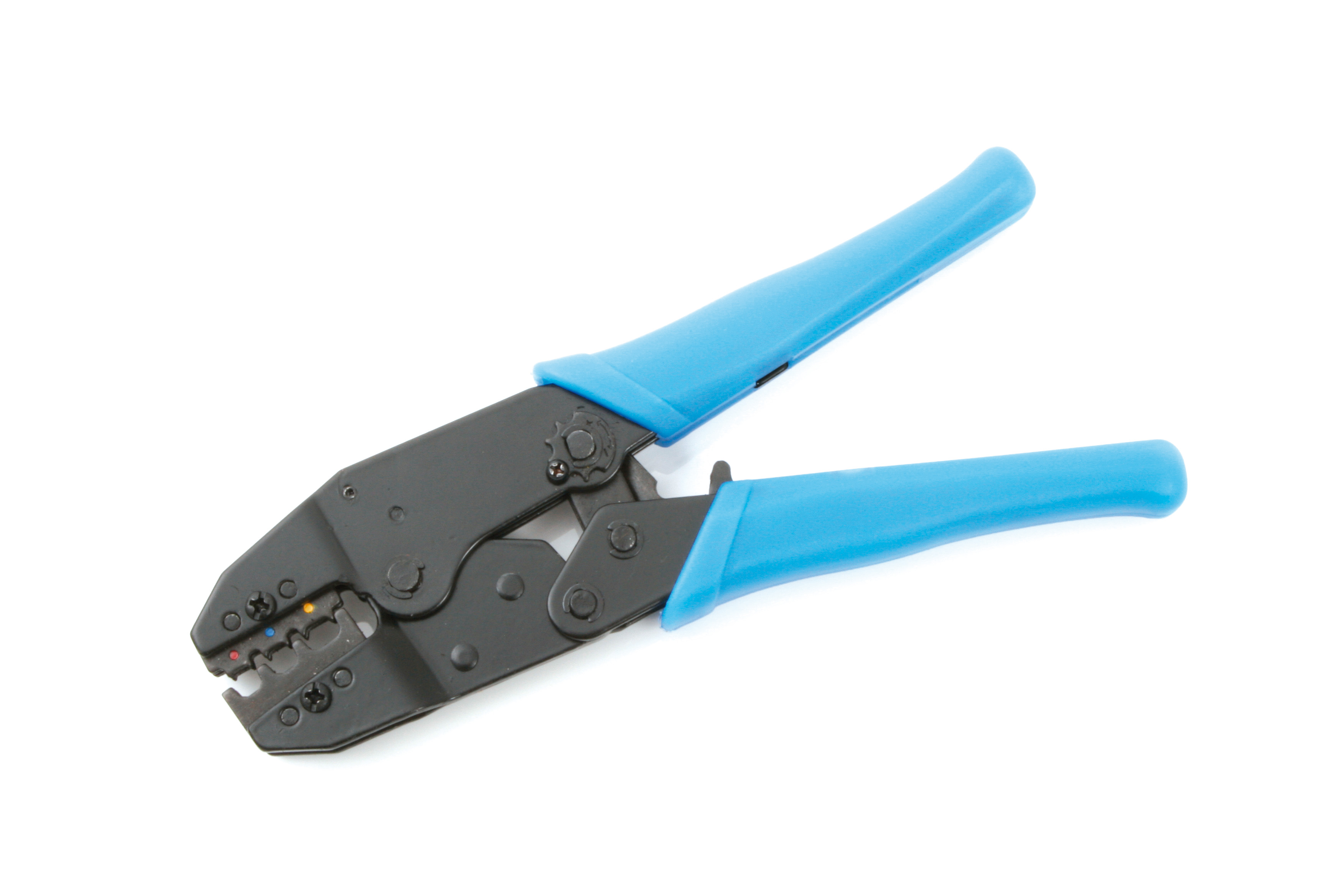 Term Tech 0.5-6mm Ratchet Crimping Tool