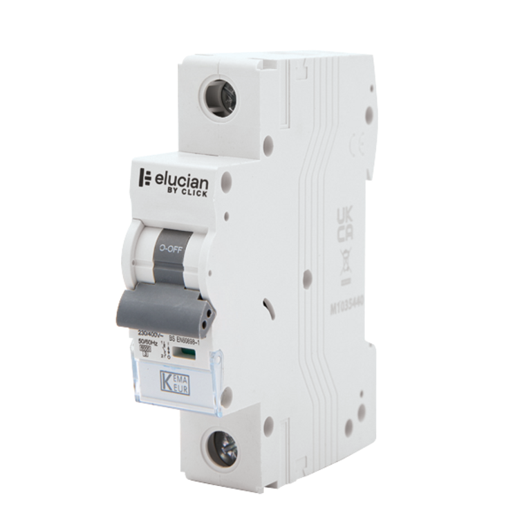 Elucian 10A SP 6kA Type C MCB