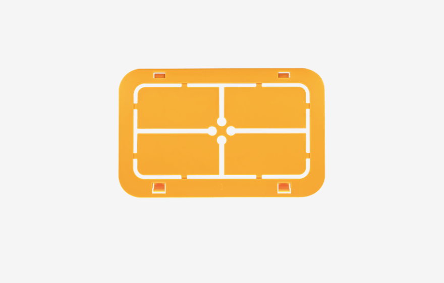 Elucian Consumer Unit Cable Entry Plate Large (Pack of 5)