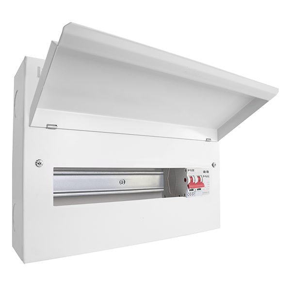 Elucian 13 Way 100A Main Switch Metal Consumer Unit With SPD