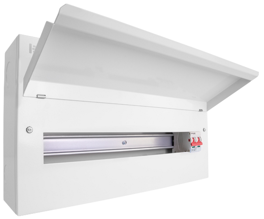 Elucian 20 Way 100A Main Switch Metal Consumer Unit