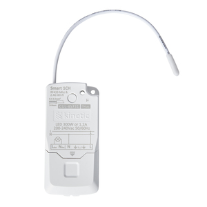 Forum 1 Channel Smart Dimmable RF ON/OFF Pro Kinetic Receiver IP20 White