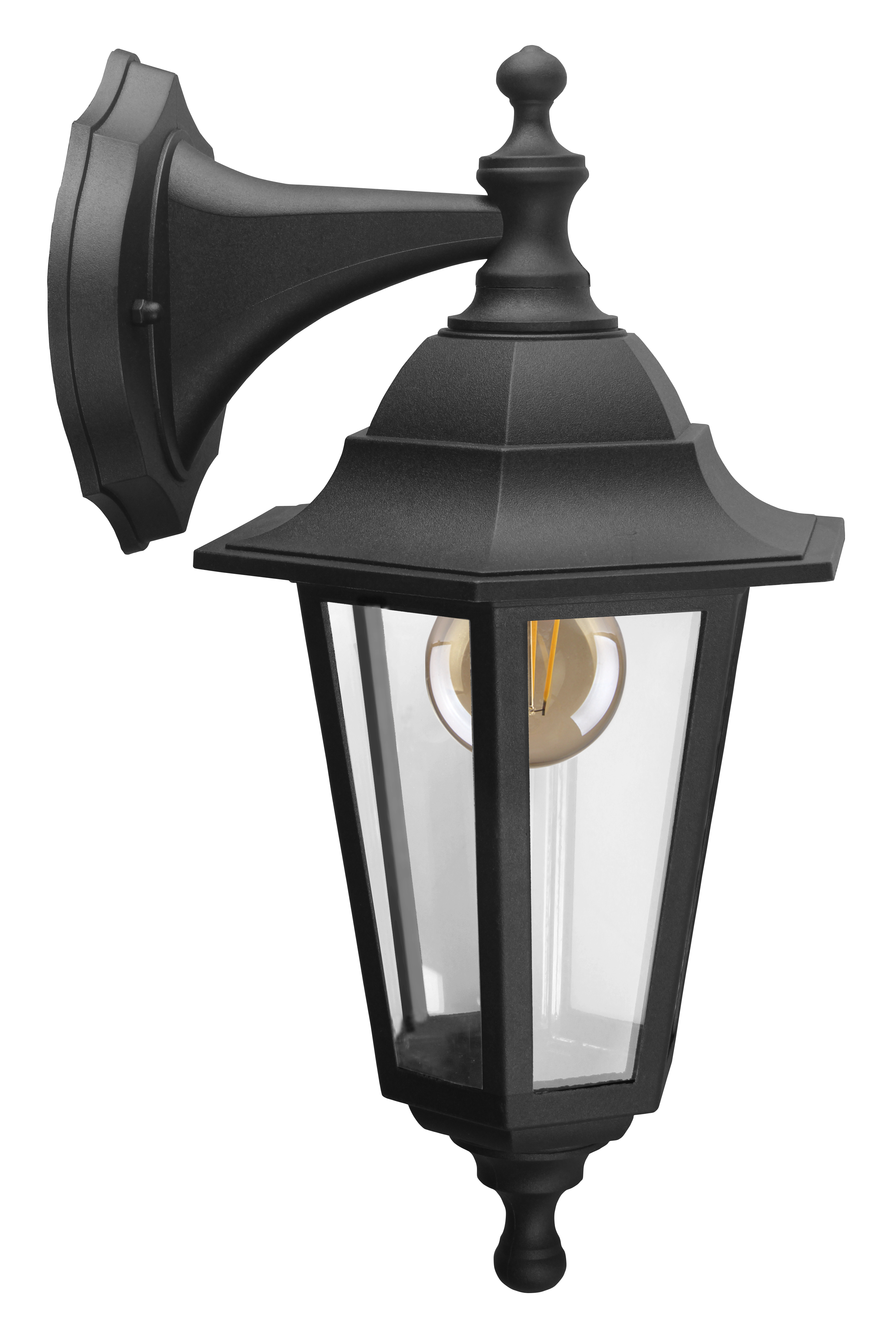 Kosnic Darwin E27 IP44 Polyamide Wall Lantern