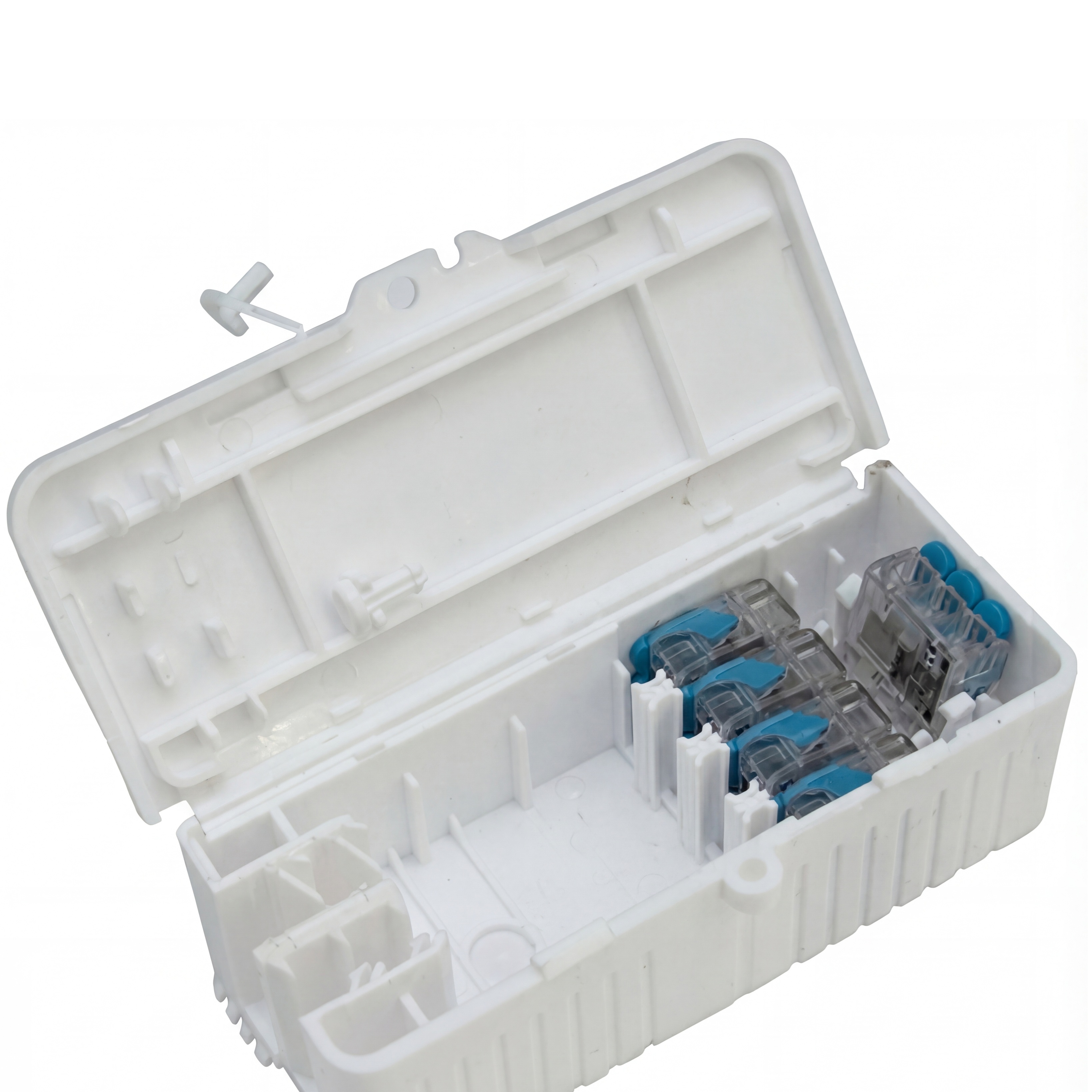 Hylec Debox SL2 16A 4P Screwless In-Line Connector Junction Box