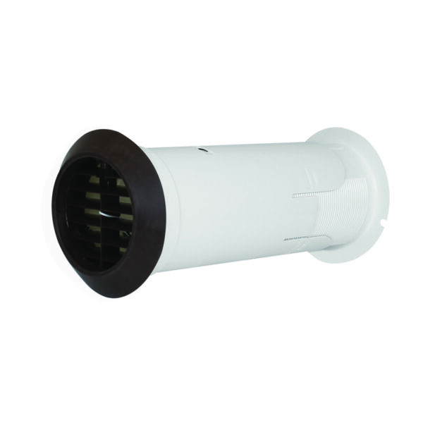 Manrose Internal External Wall Kit Brown