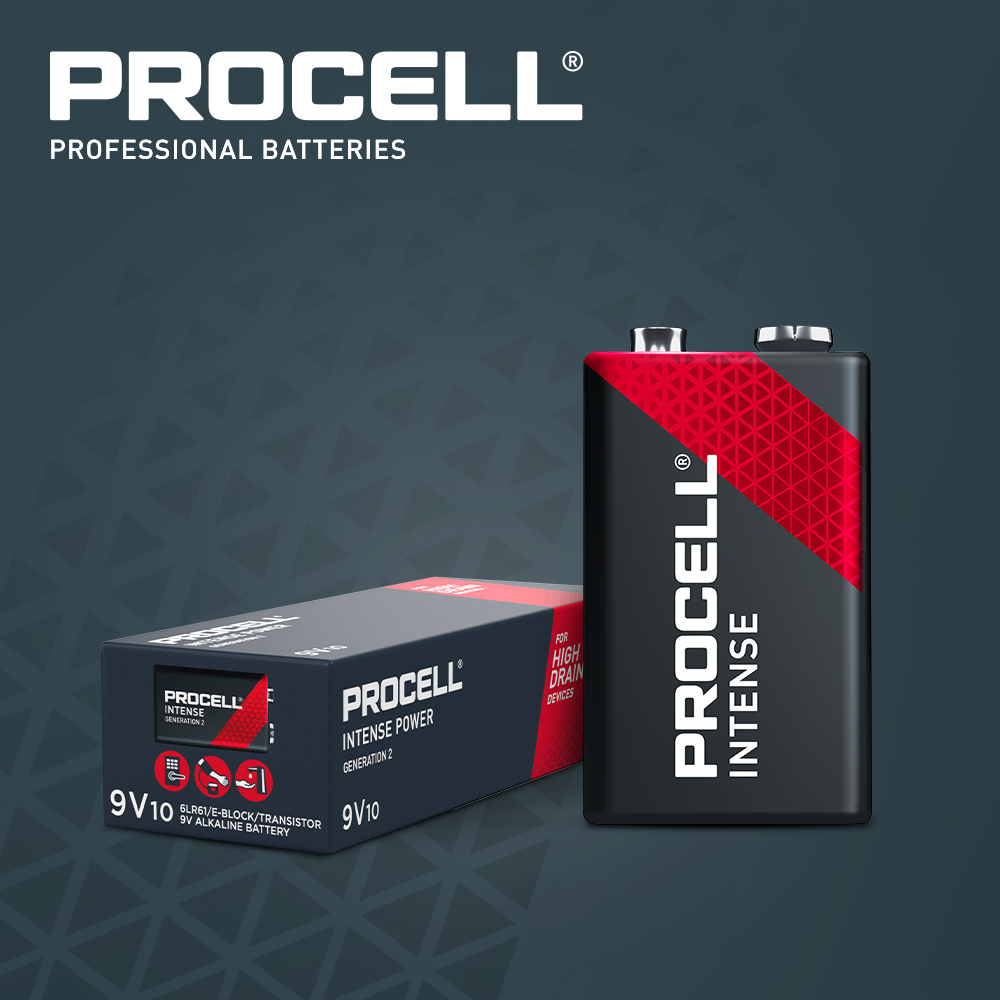 Duracell Procell Intense 9V Battery
