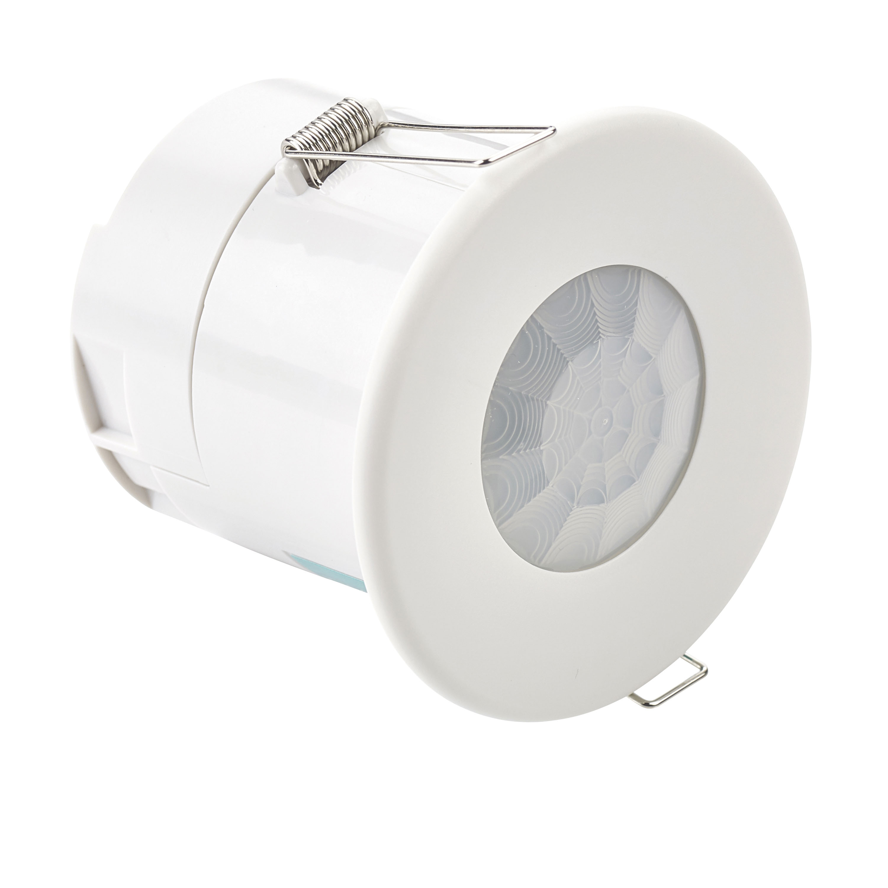 CP Electronic Low Voltage Flush Mounted PIR White IP40