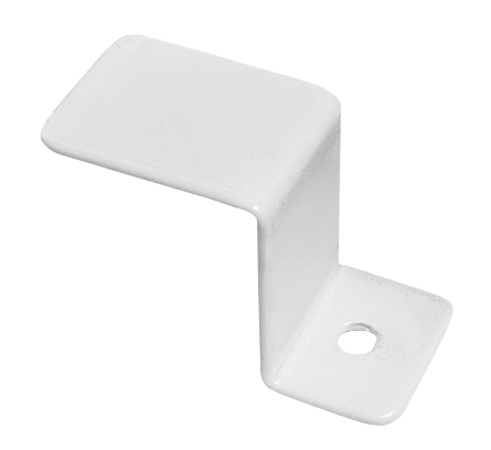 Deligo 50mm Fire Rated External Half Saddle for Trunking White