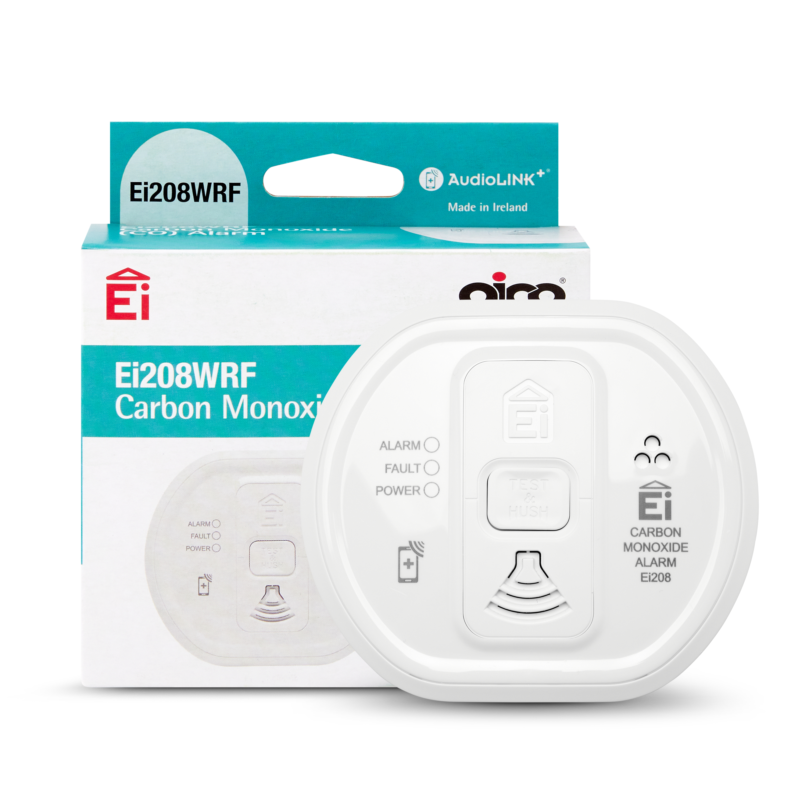 Aico Radiolink & Battery CO Detector With 10 Year Battery Back Up