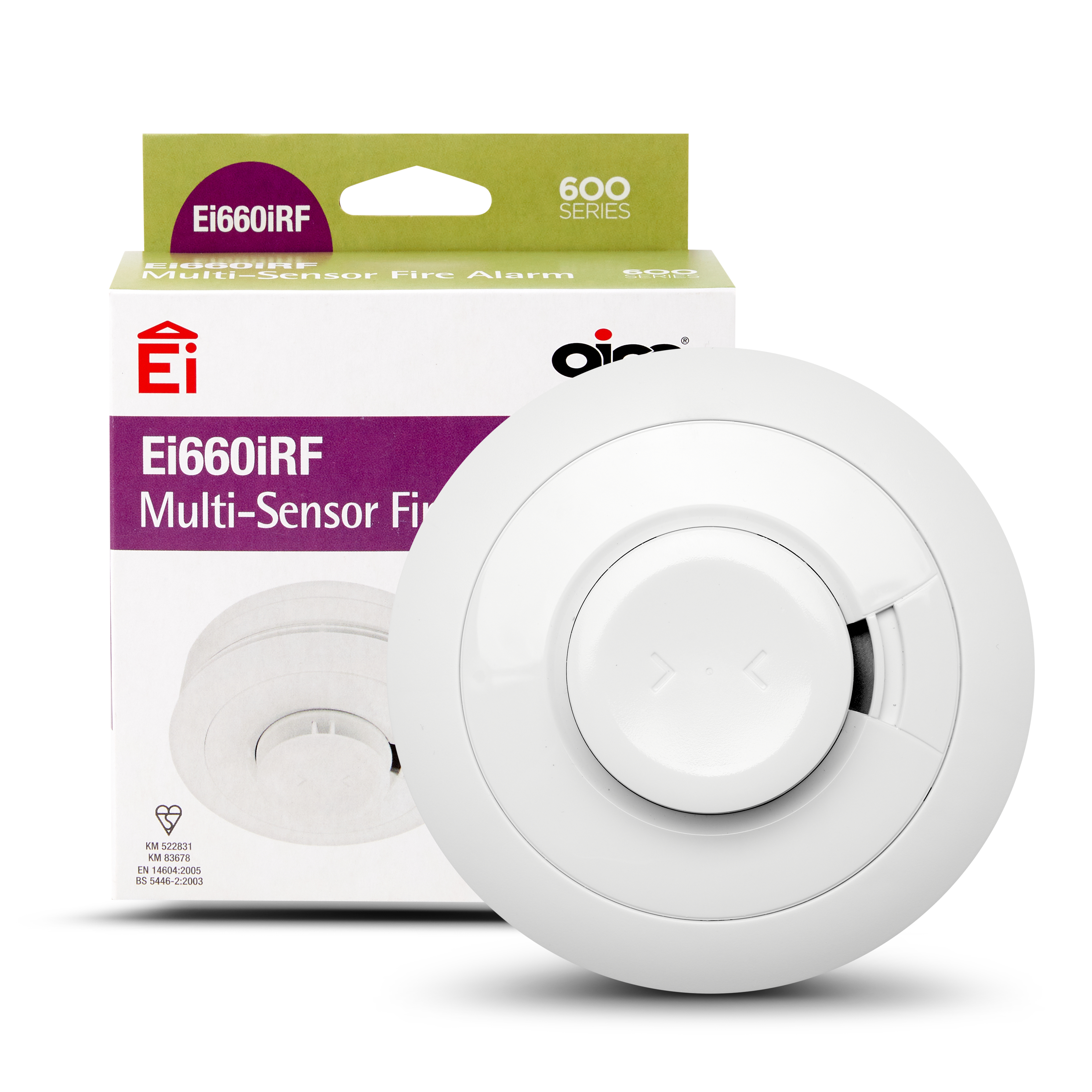 Aico Multi-Sensor RF Fire Alarm with 10 Year Lithium Cells with AudioLINK+, RadioLINK+