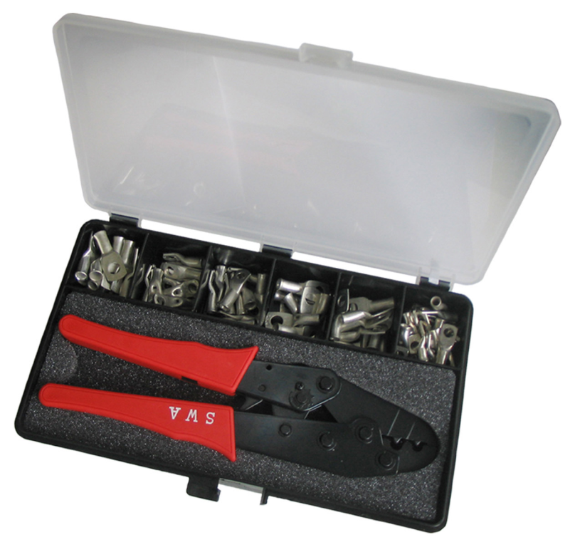 SWA Crimp Tool & Copper Tube Terminals Kit