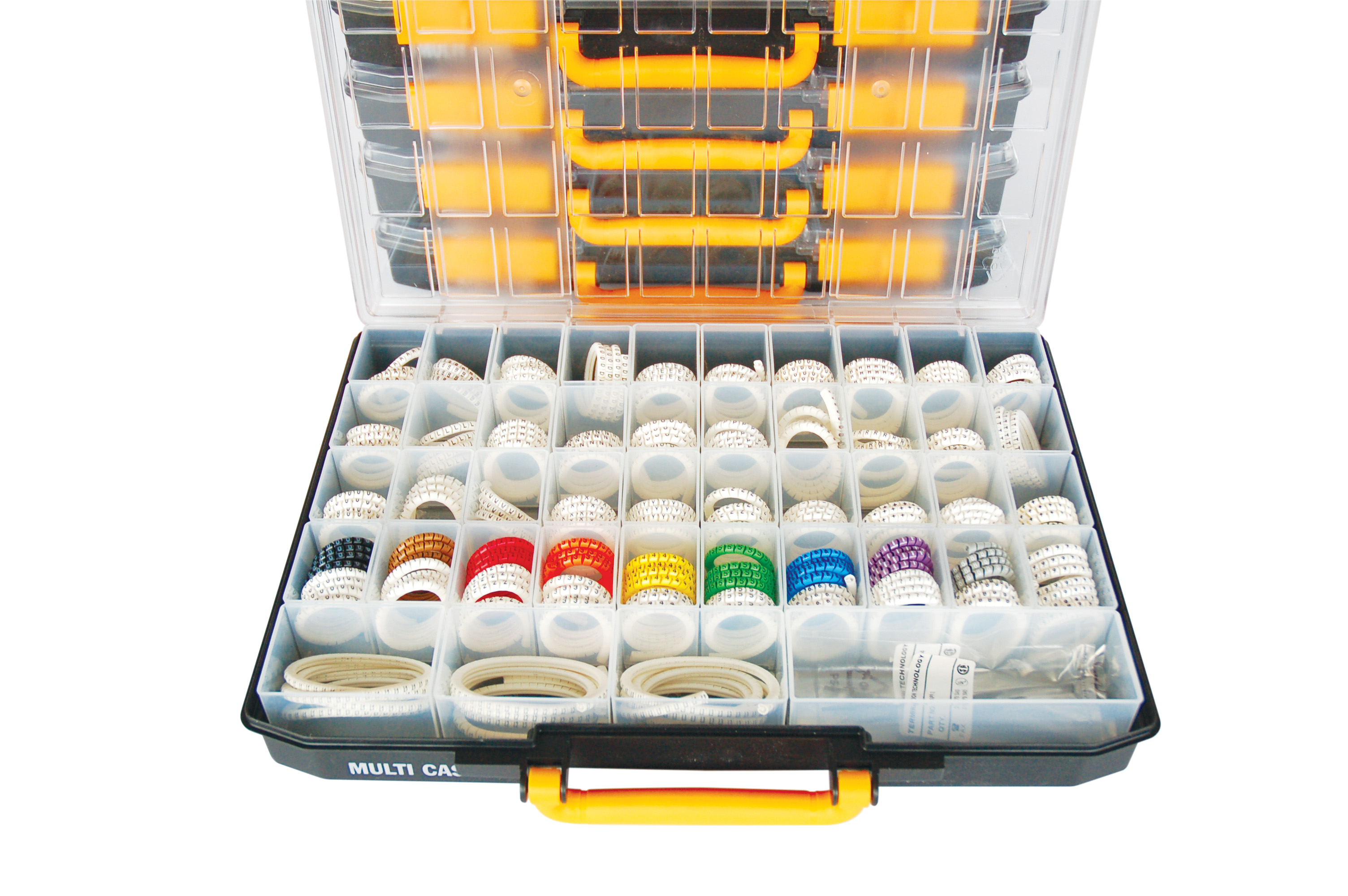 Term Tech EL 1/3 Chevron Slide over Marker Kit with 3 x Applicators & Kit Box