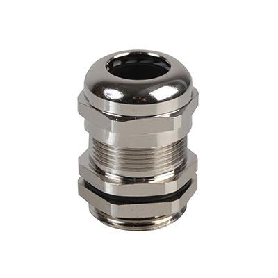 SWA 25mm IP68 Nickel Plated Cable Gland with Locknut