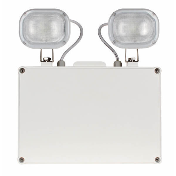 ESP Duceri 309lm 6W IP40 Non Maintained Emergency Twin Spot White 5500k
