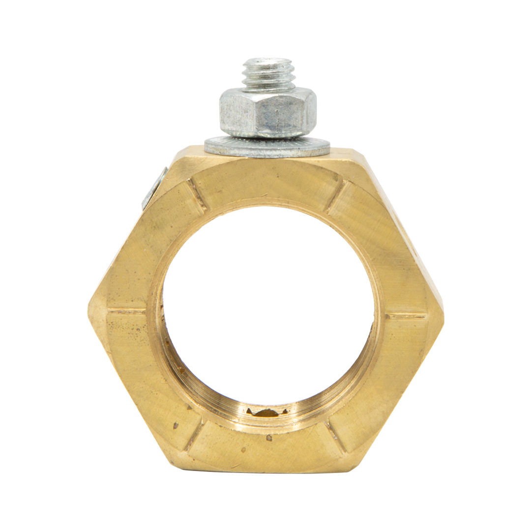 Wiska M32 Brass Earthing Nuts (Pack of 4)