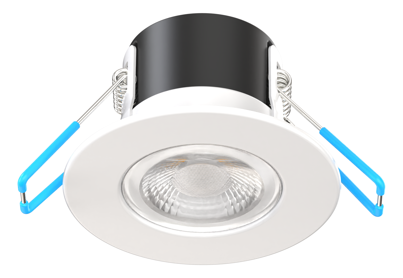 Kosnic Erta 580/650/600lm 6W LED Fire-Rated Downlight IP65 White CCT