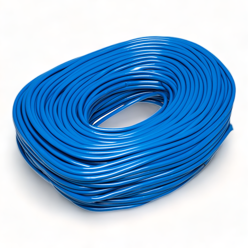 Dyson 2mm Blue PVC Sleeving (100m)
