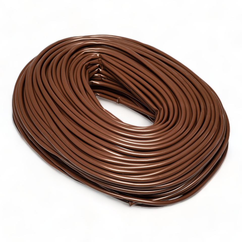 Dyson 2mm Brown PVC Sleeving (100m)
