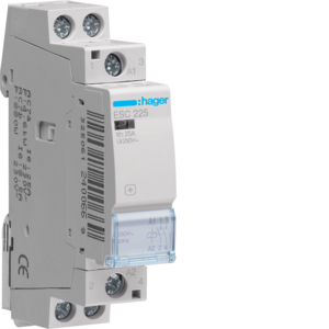 Hager 25A 2 Pole 2 NO 230V Contactor