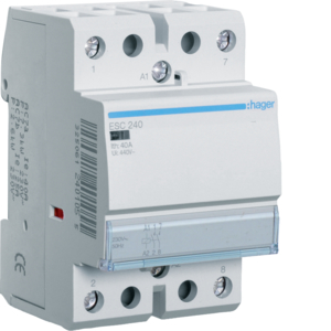 Hager 40A 2 Pole 2 NO 230V Contactor