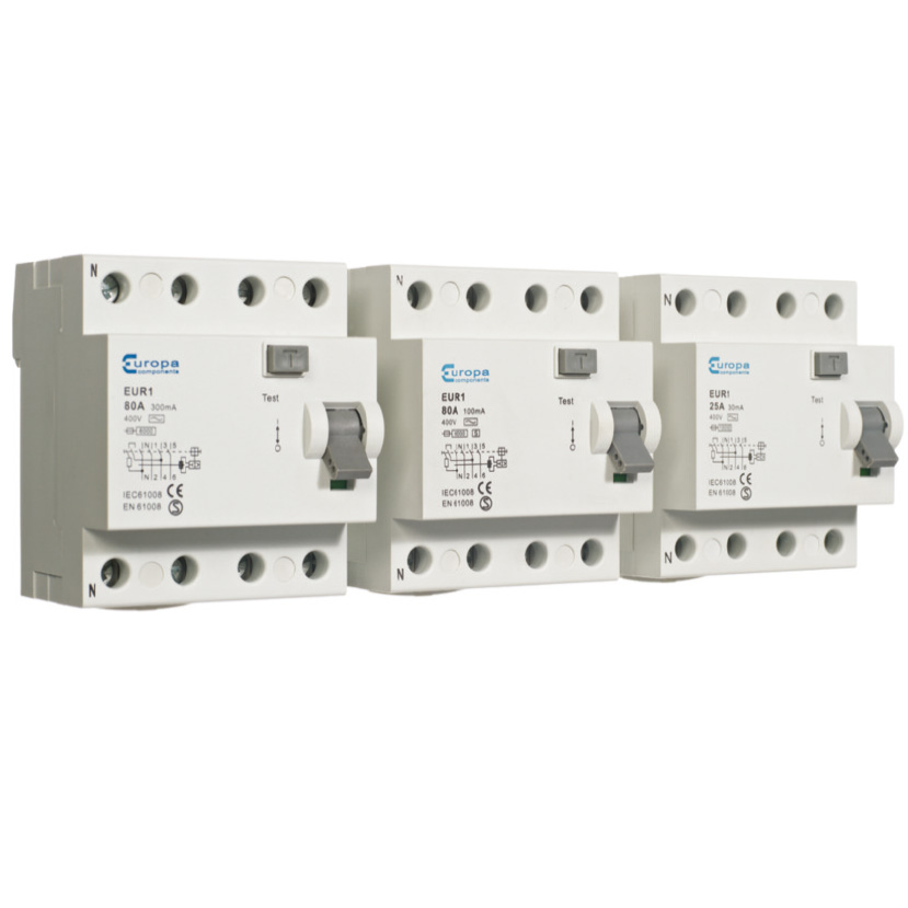 Europa 40A 4P 30mA Type A RCD