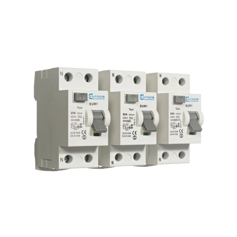 Europa 63A DP 30mA Type A RCD