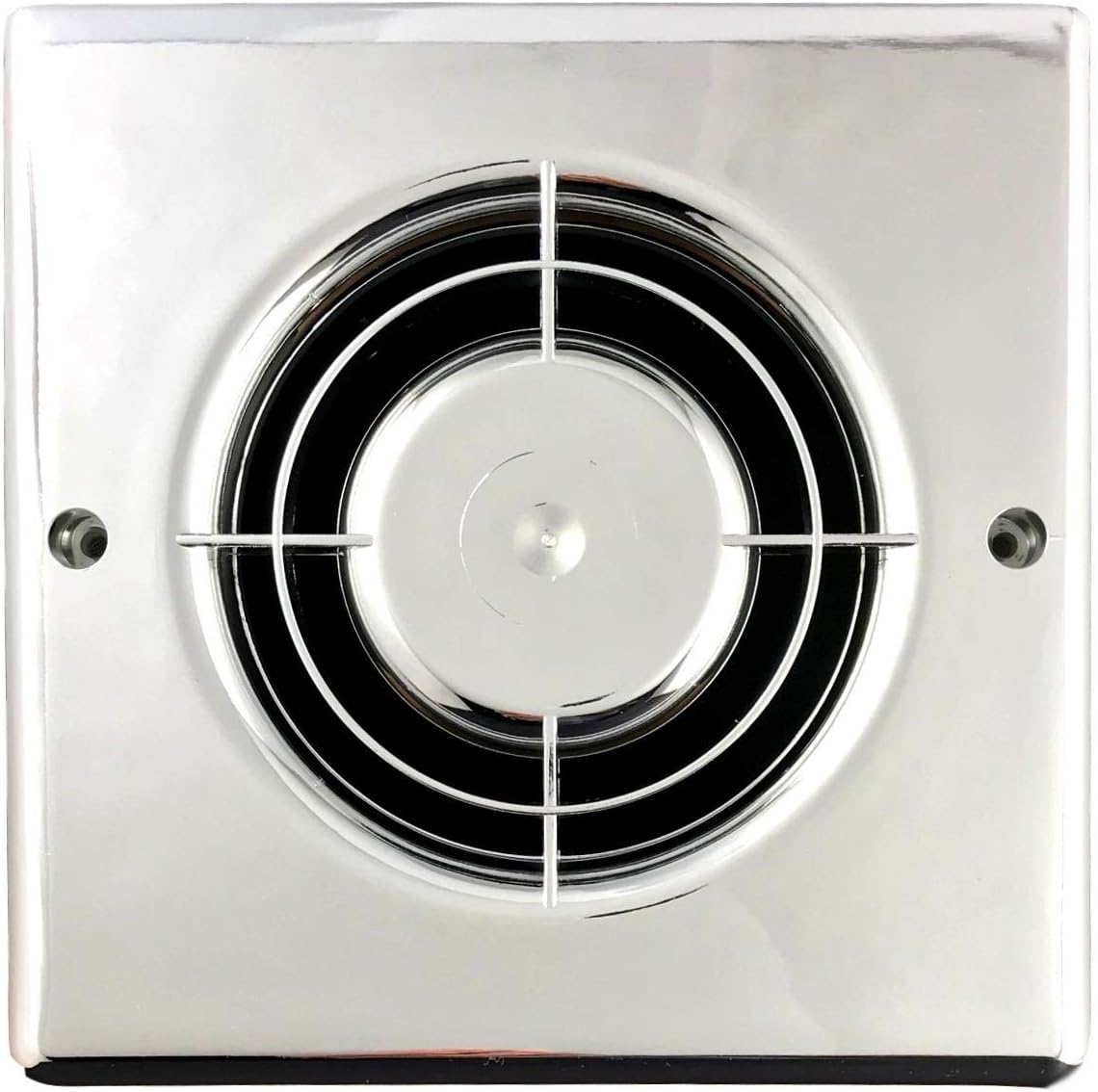 Manrose 100mm Front Fan Cover Chrome