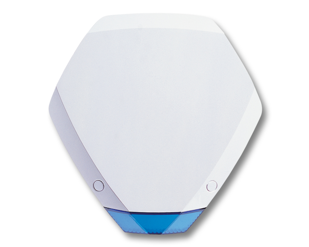 Texecom Premier Odyssey 3D Dummy Sounder White with Blue Lens
