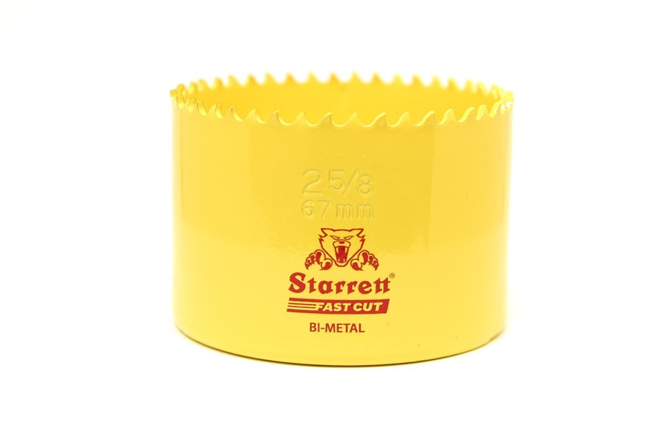 Starrett Fast Cut Bi Metal Holesaw 67mm