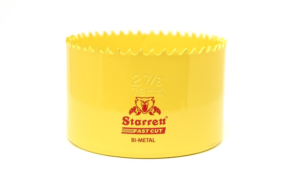 Starrett Fast Cut Bi Metal Holesaw 73mm