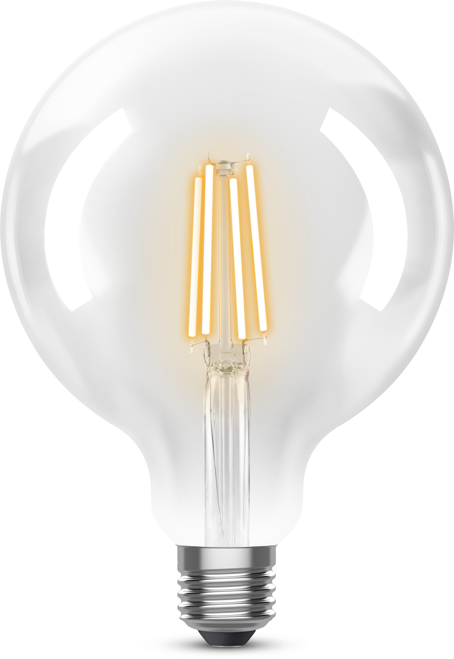 Kosnic 470lm 4.2W E27 Filament Large Globe G125 Lamp 2700K