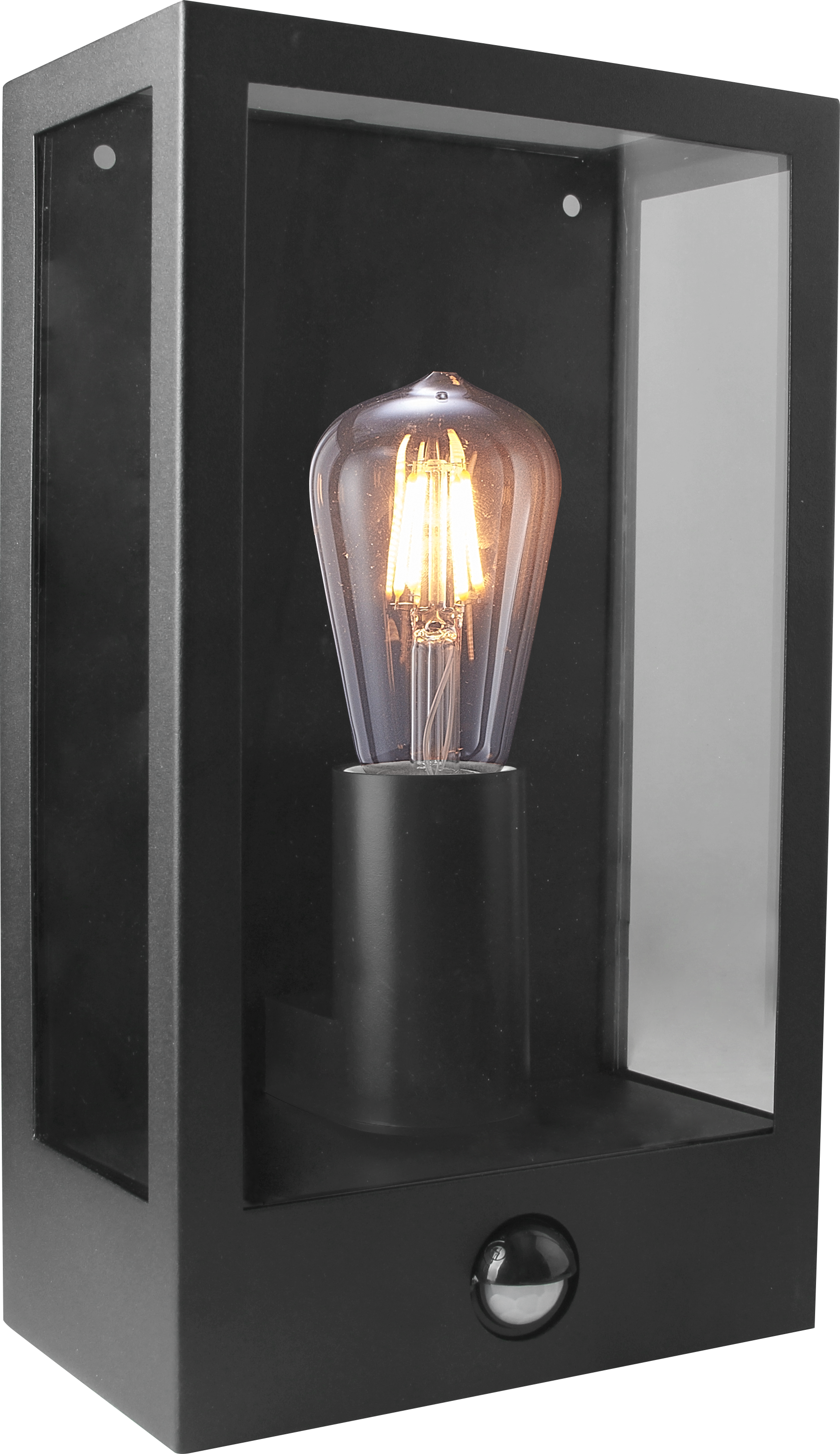 Kosnic Folly Up Box PIR Wall Lantern IP44 E23