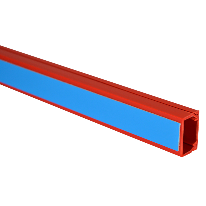Falcon 25mm x 16mm Self Adhesive Red Trunking (3m Length)