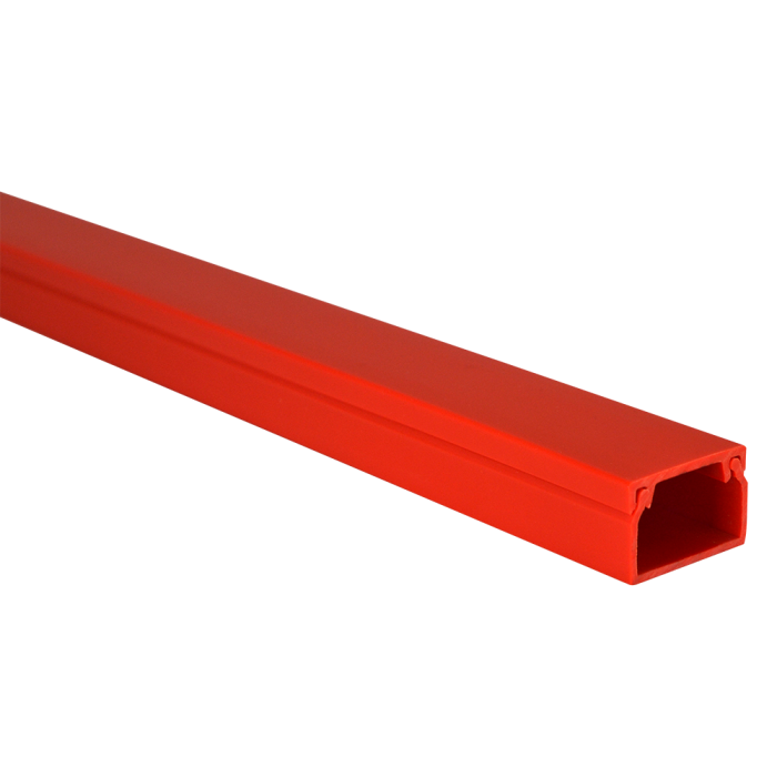 Falcon 25mm x 16mm Red Trunking (3m Length)