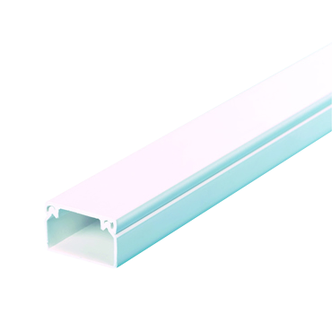 Falcon 40mm x 16mm PVC Mini Trunking White (3m Length)
