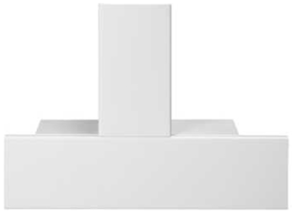 Mita 100mm x 100mm Heavy Duty Trunking Flat Tee