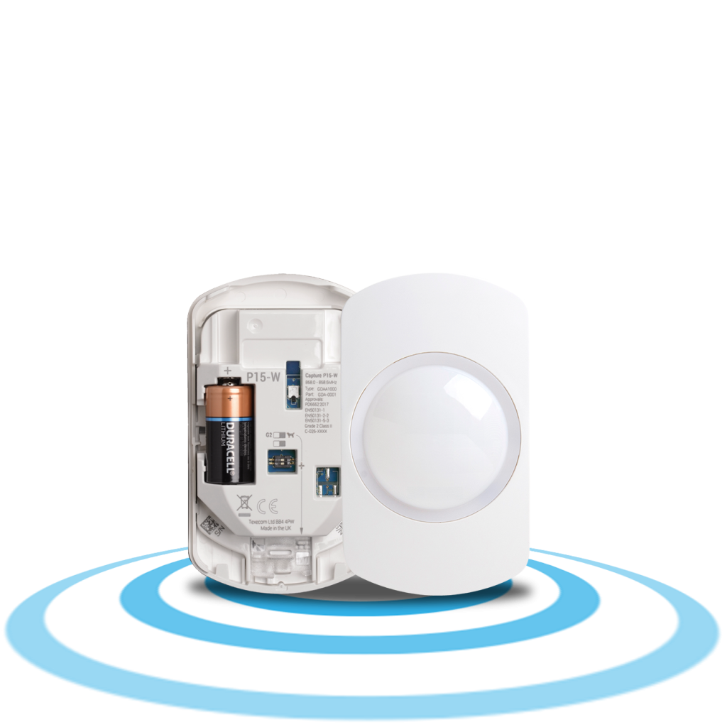 Texecom Ricochet Wireless P15-W Capture 15m PIR Detector